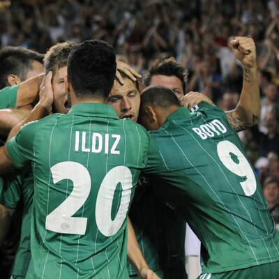 Die Bilder zu Rapid vs. PAOK