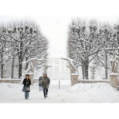 Europa versinkt im Schneechaos