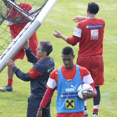 Die besten Trainingsbilder vom ÖFB-Team