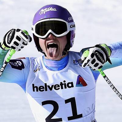 Die besten Bilder zur Damen-Abfahrt