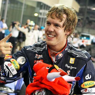 So wild feierte Vettel seinen WM-Titel