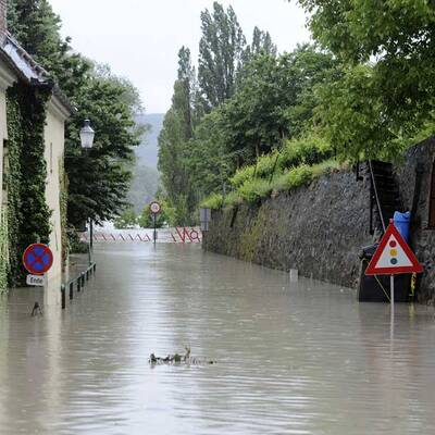 Hochwasser in Österreich