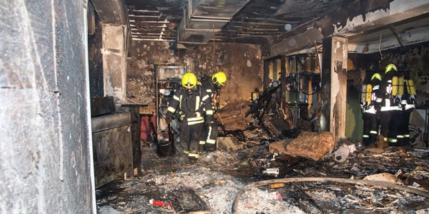 Explosion im Stadtzentrum von Hollabrunn