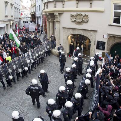 Pegida-Kundgebung in Graz