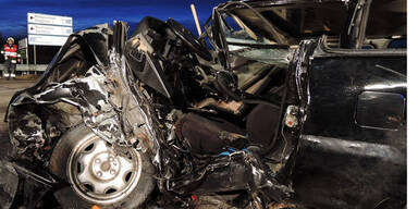 Pensionist verschuldet Unfall 