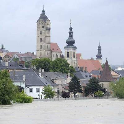 Hochwasser in Österreich
