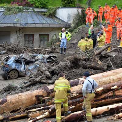 Salzburg: Das Unwetter in Bildern