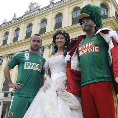 Das ist das neue Heim-Trikot von Rapid