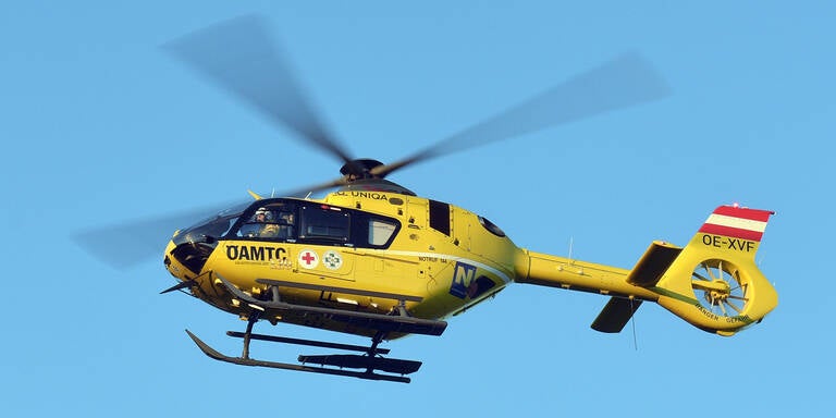 ÖAMTC Notarzt Hubschrauber