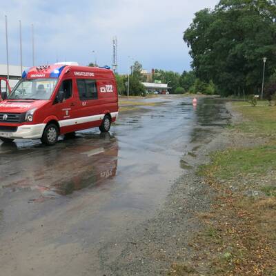 Schwere Gewitter über Österreich 