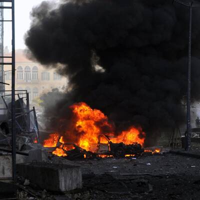 Autobombe in Beirut tötet 4 Menschen
