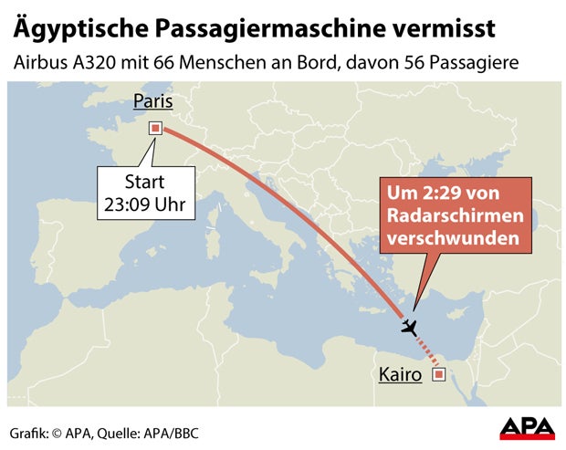 Egypt Air: Experten glauben an Anschlag