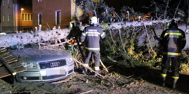 Sturm hält Osten Österreichs in Atem