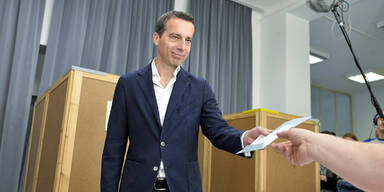 Kern kam ohne Familie zur Stimmabgabe