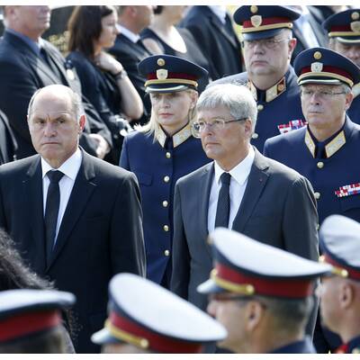Der bewegende Abschied vom Polizei-Helden