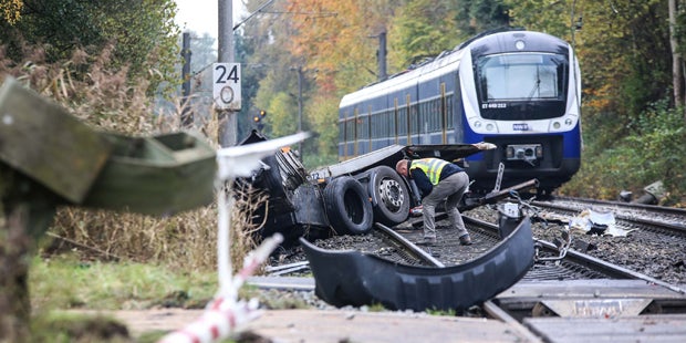 Schwerer Zug-Crash in Niedersachsen