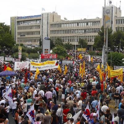 Streik in Athen