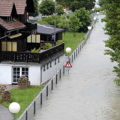 Hochwasser in Österreich