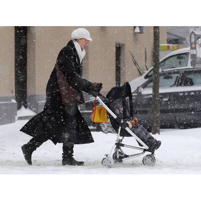 Europa versinkt im Schneechaos