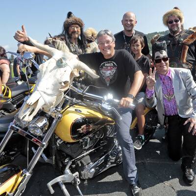 Harley Davidson Parade in Kärnten