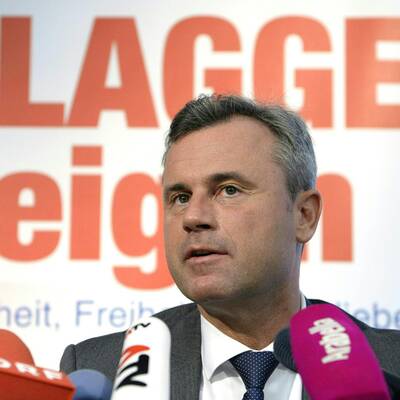 Hofburg: FPÖ-Kandidat Norbert Hofer