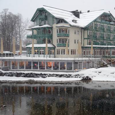 Winter-Stimmung am Altausseer See 