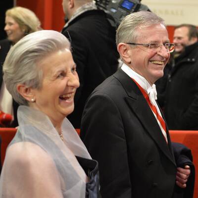 Hofburg-Kandidat Andreas Khol und Casino-Chef Karl Stoss