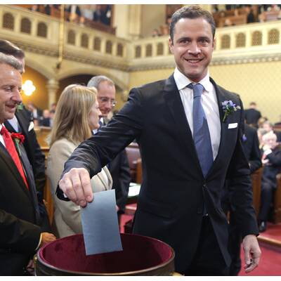 Feierlichkeiten im Wiener Rathaus