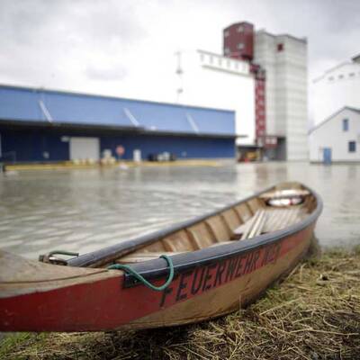Hochwasser in Österreich