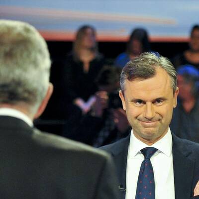 Die Fotos des TV-Duells