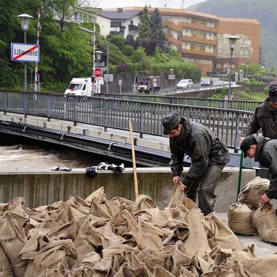 Hochwasser im Raum Lilienfeld