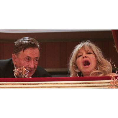 Richard Lugner und Goldie Hawn am Opernball 