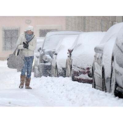 Europa versinkt im Schneechaos