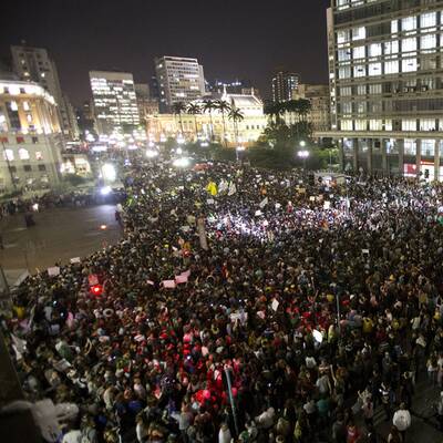 Proteste in Sao Paulo