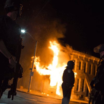 Schwere Krawalle in Baltimore