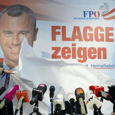 Hofburg: FPÖ-Kandidat Norbert Hofer