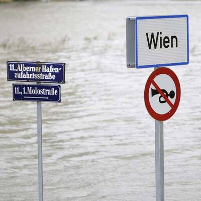 Hochwasser in Österreich
