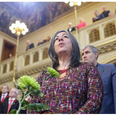 Feierlichkeiten im Wiener Rathaus