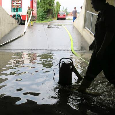 Schwere Gewitter über Österreich 