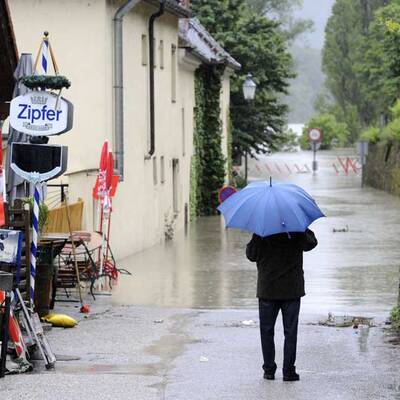 Hochwasser in Österreich