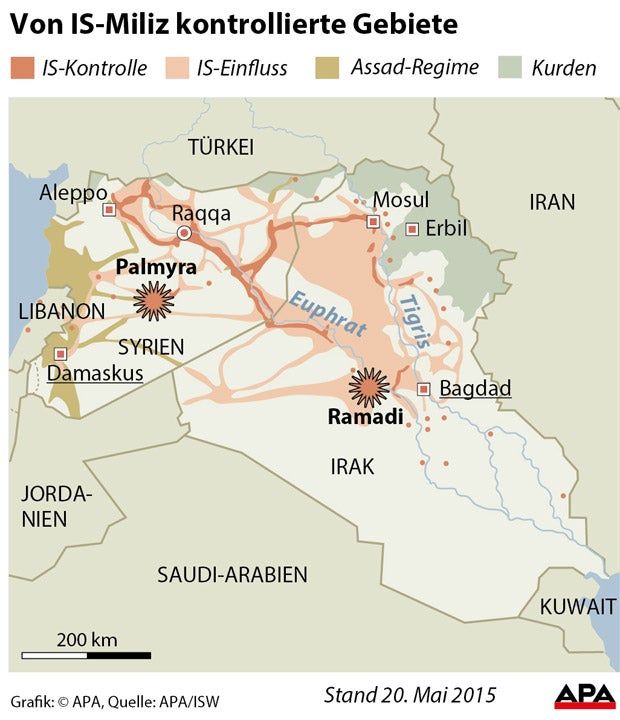 ISIS-Miliz weiter auf dem Vormarsch
