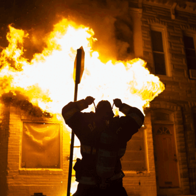 Schwere Krawalle in Baltimore