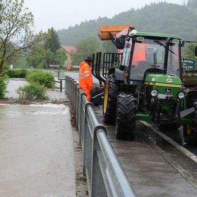 Hochwasser im Raum Lilienfeld