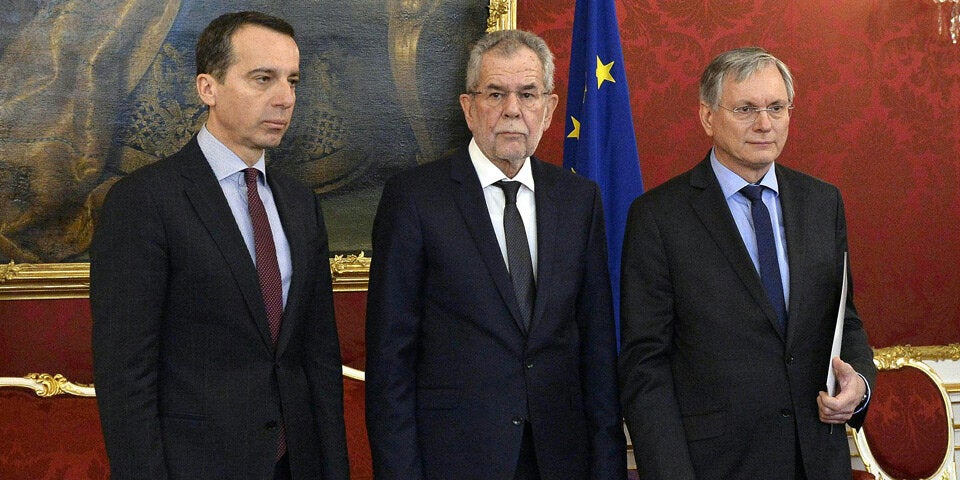 Stöger Van der Bellen Kern