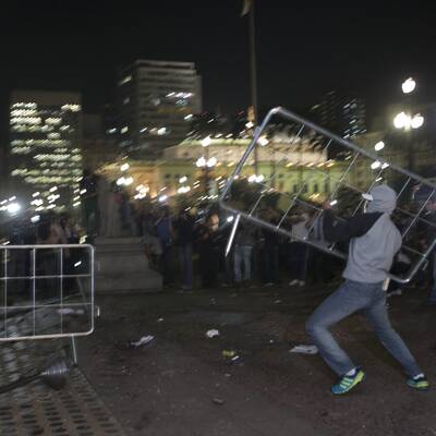 Proteste in Sao Paulo