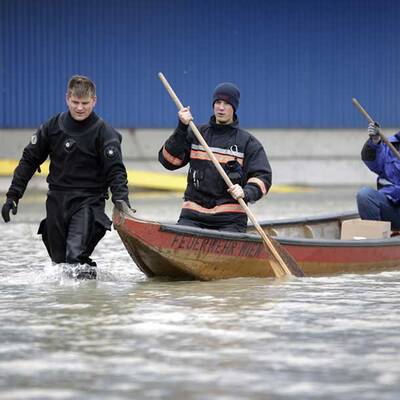 Hochwasser in Österreich