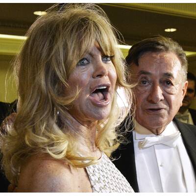 Richard Lugner und Goldie Hawn am Opernball 