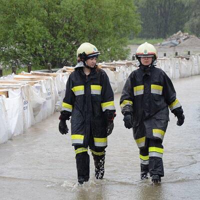 Hochwasser im Raum Lilienfeld