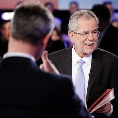 Die Fotos des TV-Duells