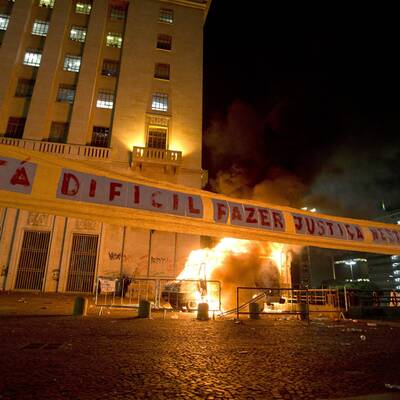 Proteste in Sao Paulo